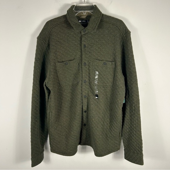 NWT Le31 Men's Quilted Olive Jacket L - Picture 3 of 15